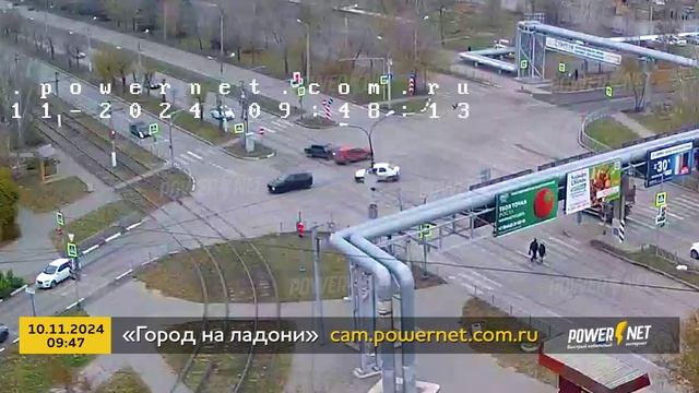 ДТП (авария г. Волжский) ул. Карбышева - ул. Академика Королева 10-11-2024 09-47