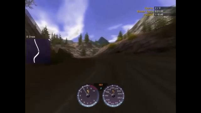 NFS Hot Pursuit 2 (2002) - Чемпионат #27 Porsche Carrera GT Concept на время