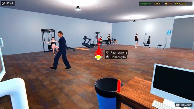 Gym Simulator 24 часть 1 прохождение на русском