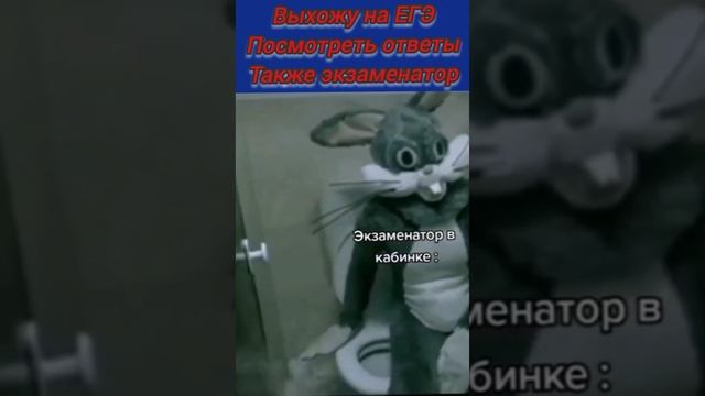 когда на ЕГЭ вышел посмотреть ответы