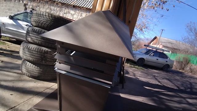 Жестяные работы. Вентиляционная Шахта на кровлю.