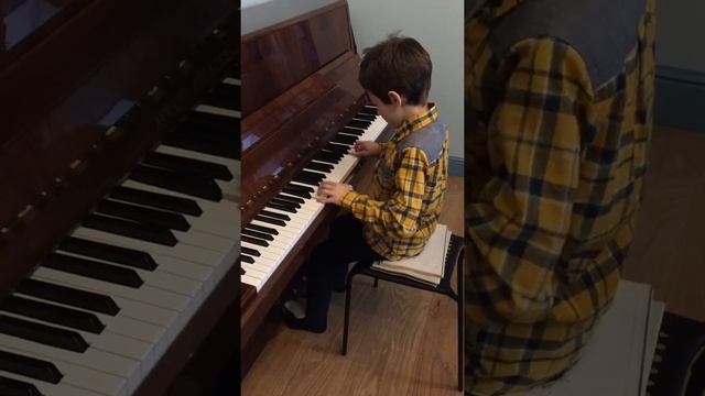 Ивашкова Тихон, 8лет, 2 класс. Сочинение "Вальс цыплят". 2016год