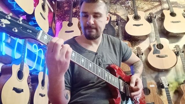 Gibson SG Red молния реплика