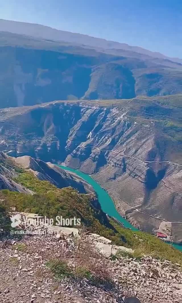 Сулакский каньон в ДАГЕСТАНЕ