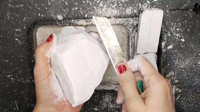 АСМР ~ ♀️ Делаю крошку мела. ASMR ~ ♀️ Making a crumb of chalk.