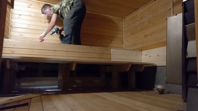 КАК СДЕЛАТЬ ВЕЧНЫЙ ПОЛ В БАНЕ ИЗ ЛИСТВЕННИЦЫ!!!КЕРАМЗИТ,ФУНДАМЕНТ ПОД ПЕЧКУ,СВОИМИ РУКАМИ!!!