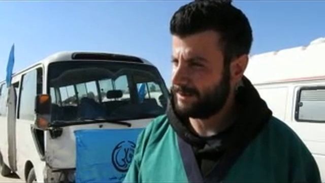 Words of medic at Aleppo's Castello crossing for civilians to escape terrorist-held region (2016)