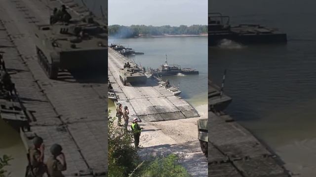 переправка бронетехники