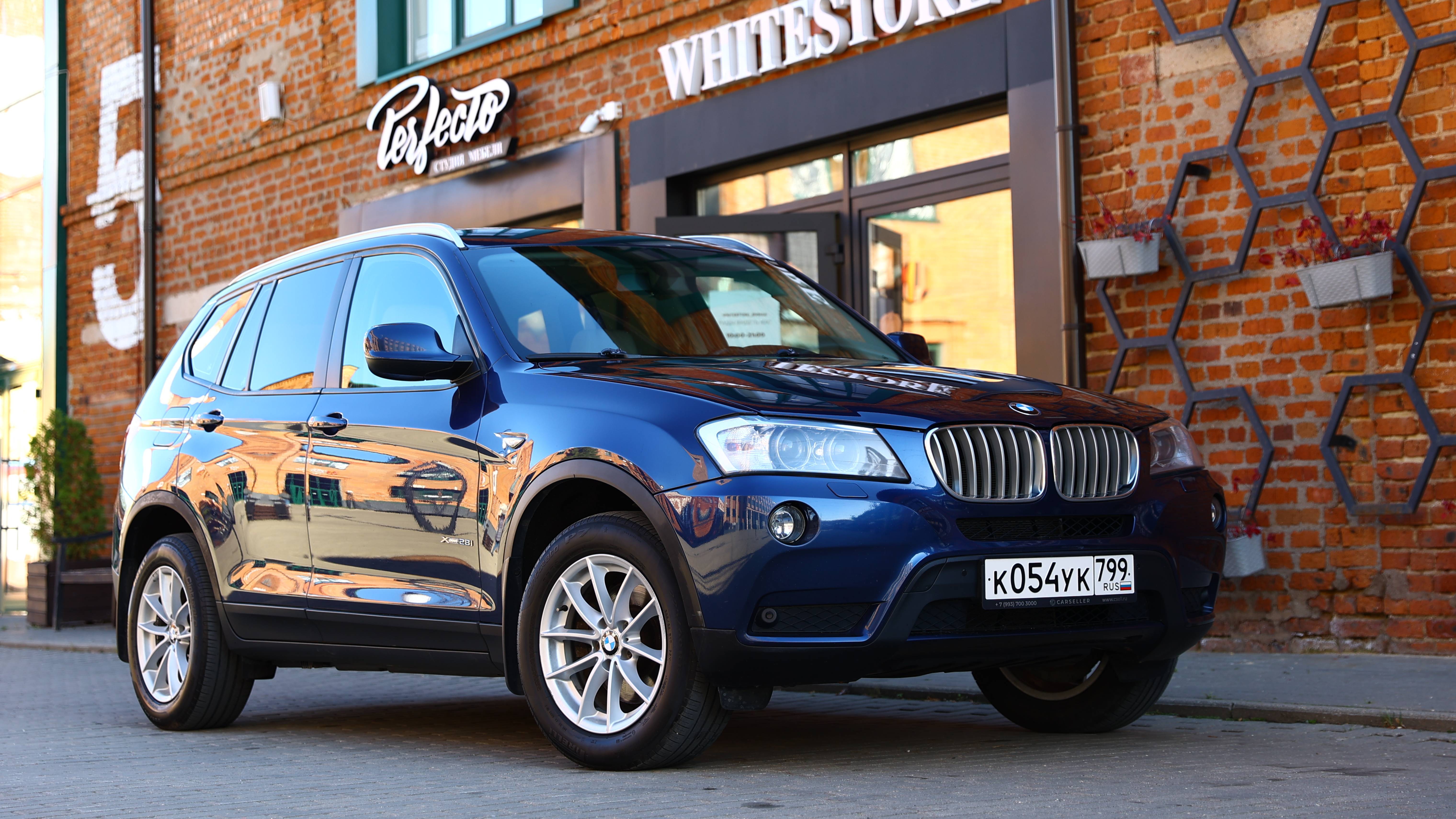 Честная продажа BMW X3 28i синий