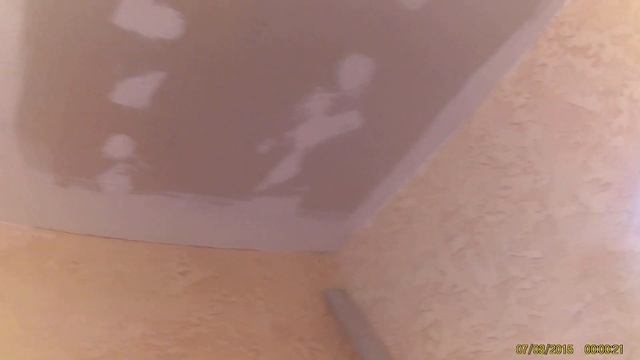 Шпатлевка швов гипсокартона на потолке