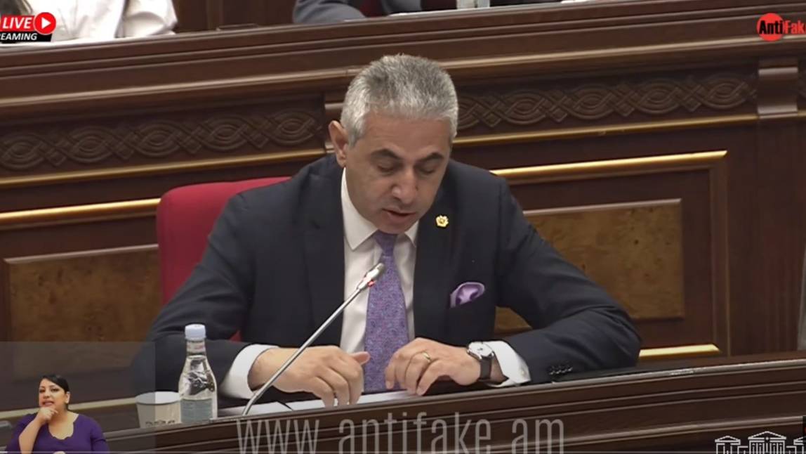 Ինչո՞ւ է Հարկային օրենսգրքի փոփոխությունը Կառավարությունը համարել անհետաձգելի. Ղազարյան