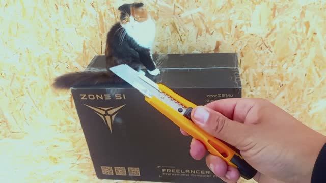 Распаковка игрового кресла ZONE 51 Freelancer P3