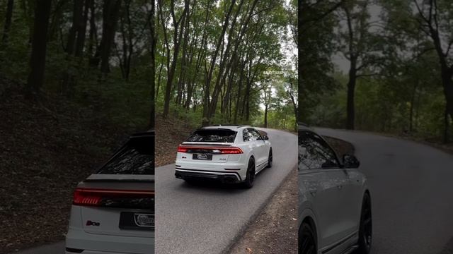Audi Rsq8 stage 4 exhaust sound launch start