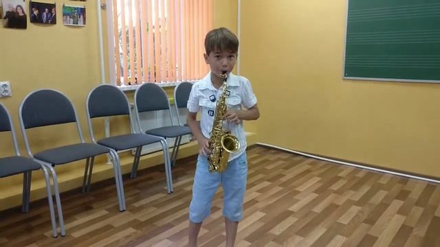 Ивашков Саша, 7 лет Вайнен "Маленький концерт" июнь 2020