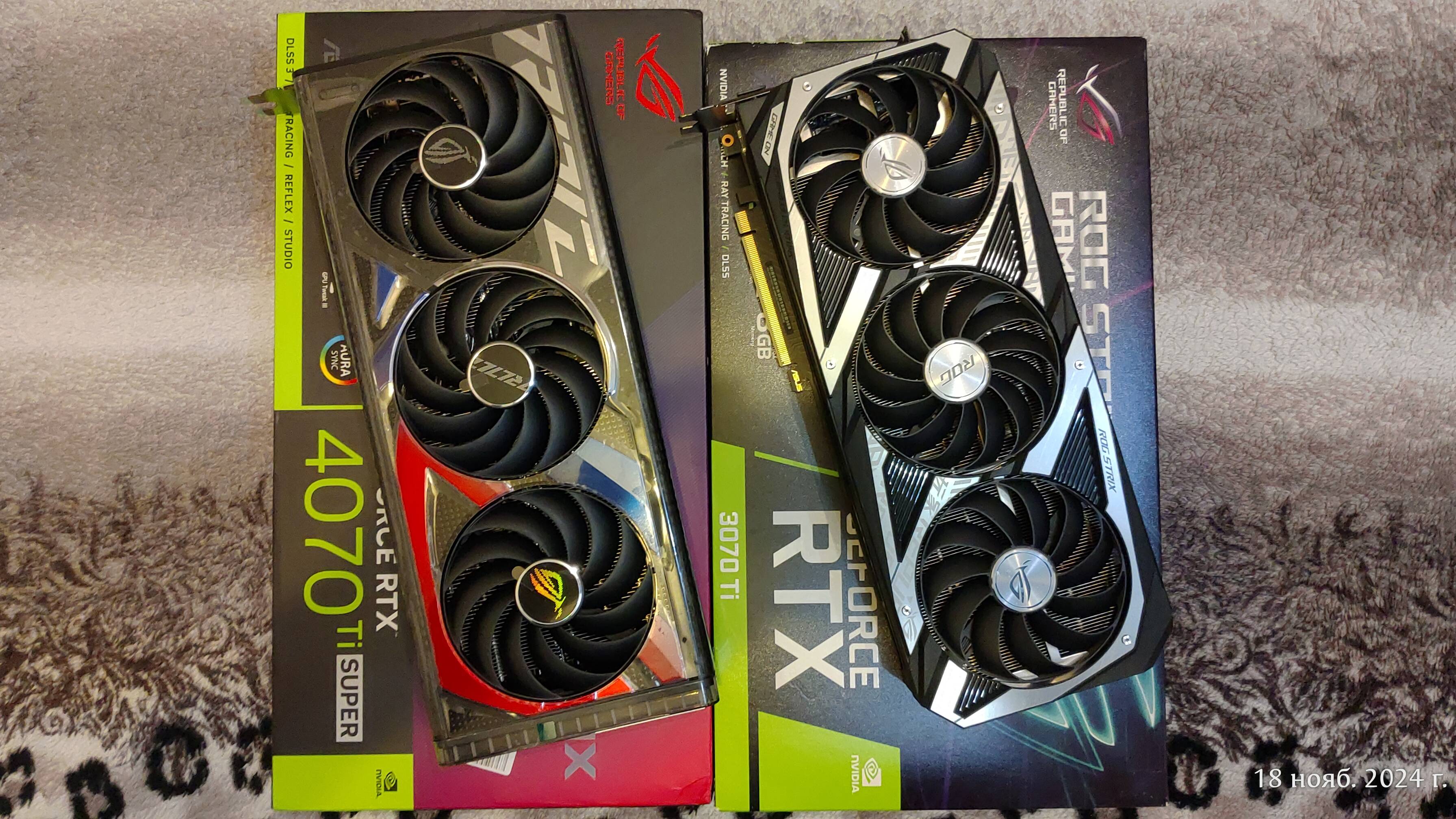 ASUS GeForce RTX 4070 Ti SUPER ROG Strix Gaming 16 ГБ