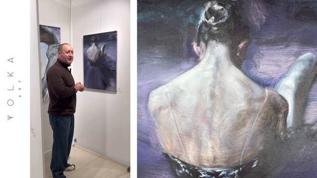 Встреча с художником в галерее YOLKA art. Александр Чувашев.