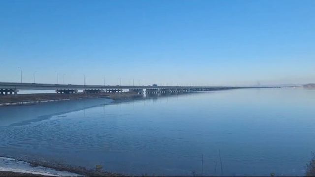 Японское море из окна поезда. Дорога во Владивосток.