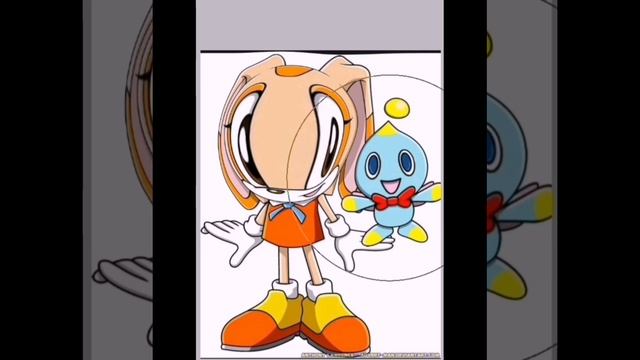 расфуфыревание персонажей Соника💙