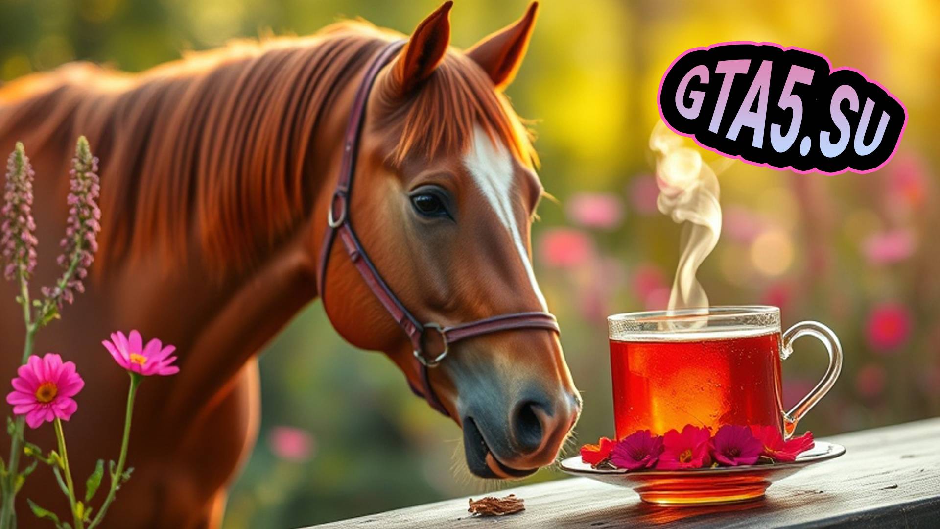 Чай с Конём в GTA Online игра ГТА 5 🏇