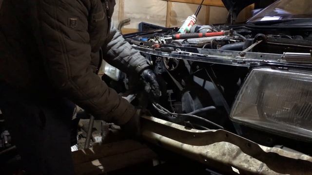 Audi 100 c3 Black Bird/ Audi coupe B2/Итоги конкурса/Новый конкурс/ на 5 болтов/запуск двигателя