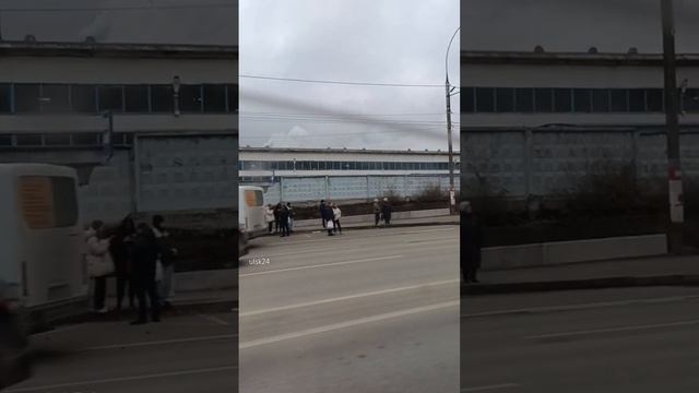 ДТП на Пушкарёва у ГМ "Сарай" в Ульяновске. Повреждения получили Volkswagen, Лада Нива, маршрутка