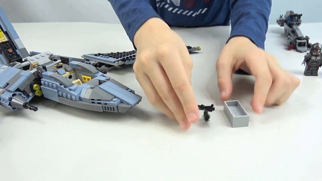 Лего Звёздные Войны - Штурмовой шаттл бракованной партии . Lego STAR WAR 75314