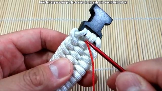 How to Make a Baseball Themed Trilobite Paracord Bracelet Tutorial(360P)