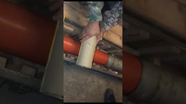 агитационный снаряд с листовками