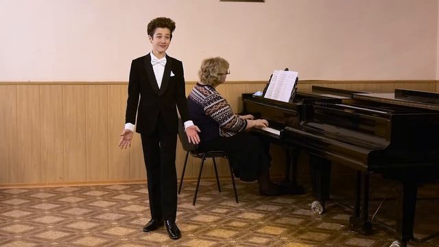 Неаполитанская народная песня "Тиритомба" Ивашков Тихон 12 лет. Педагог И.Ильина