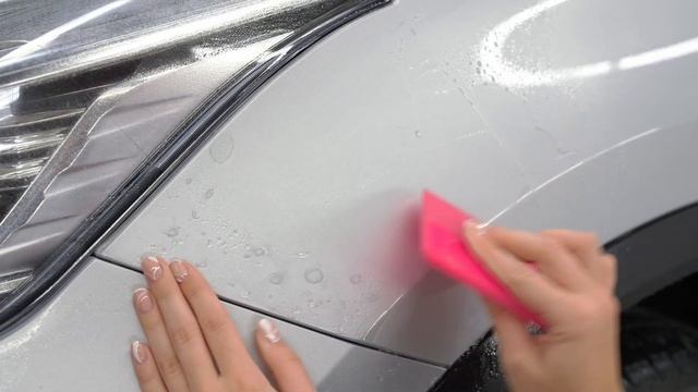 Как наклеить пленку Brontero на крылья Chery Tiggo 4 Pro