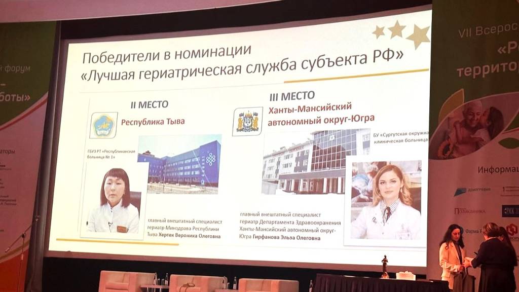 Гериатрическая служба Югры вошла в число лучших в стране