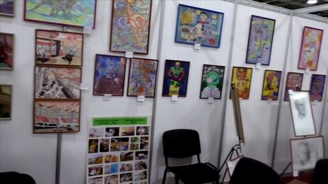 Арт-Ростов 2019. ДонЭкспоцентр. Школа рисования Елены Калмыковой.  Студия МарАнт