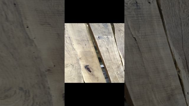 Старые дубовые доски с покрытием маслом с твердым воском.