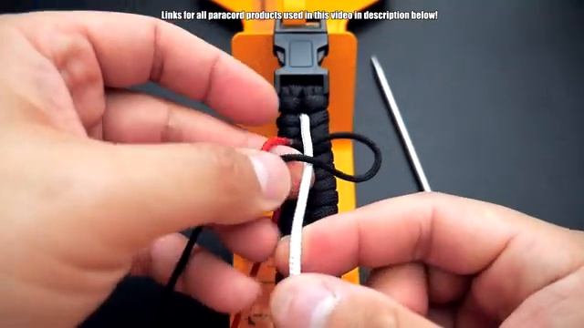 How to Make the Fishtail Cobra Knot Accent Paracord Bracelet Tutorial(360P)