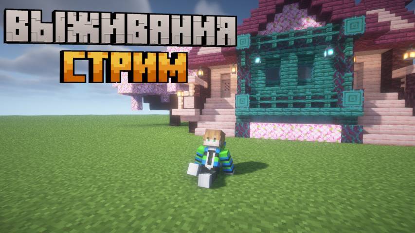 Трансляция майнкрафт играю с Neid