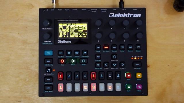 A Simple approach to programming Drums with Elektron Digitone