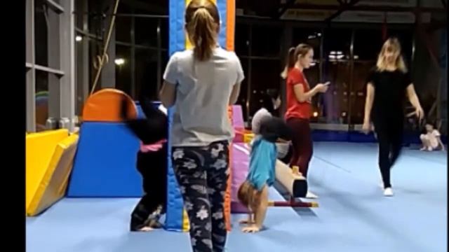 Цирковая секция  Тренировка