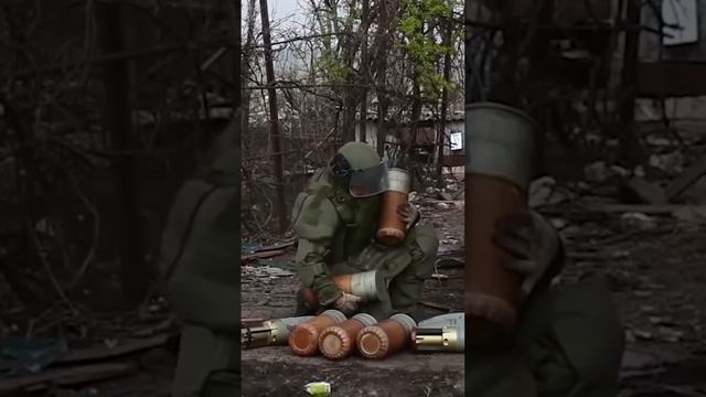 разминирование после сражения