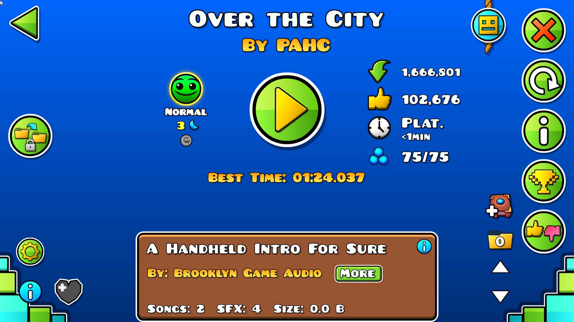 Over The City - 100% by Pahs + All Coins | Geometry Dash 2.2