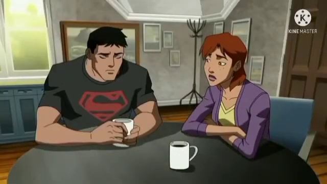 Miss Martian and Superboy - Peaches