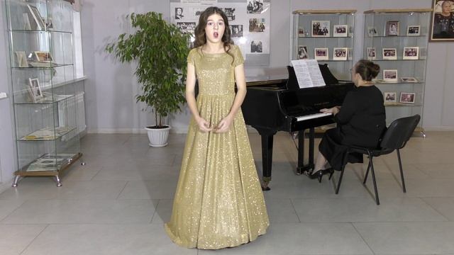Масленекина Милана. . Старшая группа "А". Моцарт, сл. И. Гёте «Фиалка»