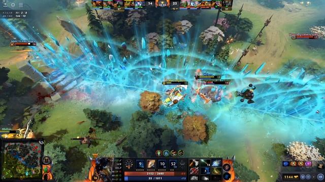 БЫСТРЫЙ ОГОНЬ В ИГРЕ DOTA 2 СОВЕРШИЛ БУЙСТВО ИГРАЯ ЗА CLINKZ