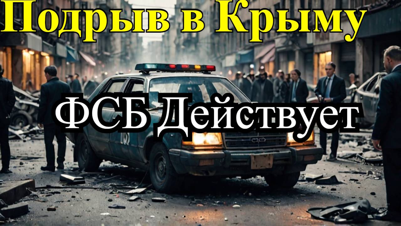 ФСБ задержала крымчан по делу о подрыве автомобиля
