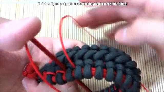 How to Make the Stitched Bane s Cuff Paracord Bracelet Tutorial_270p_360p