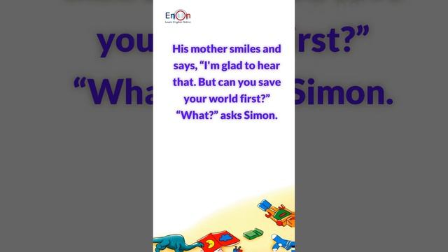 Save the World ⭐ Learn English through very short story ⭐#shorts story