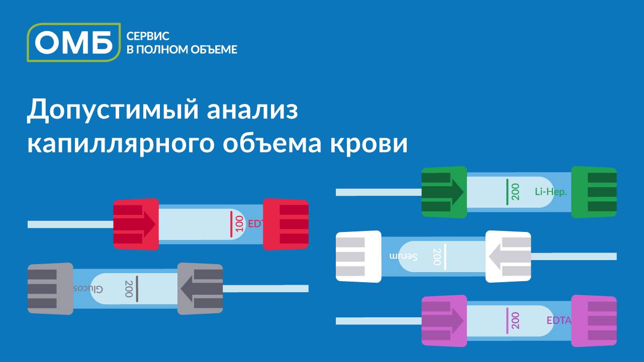 Допустимый анализ капиллярного объема крови