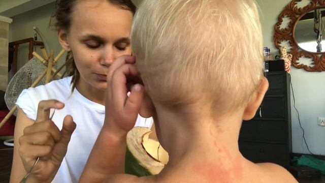 2 дня на кокосе | ЭКСПЕРИМЕНТ | (продолжаю)