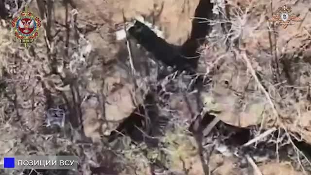 🛫💥☠⚡Уничтожение позиций украинских националистов операторами дронов ооСпН “ОХОТНИК”