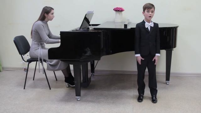 Ивашков Саша 8 лет. Т.Giordani “Caro mio ben”. Педагог Лариса Рудакова