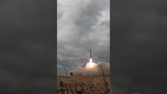 выход ракеты из Искандер